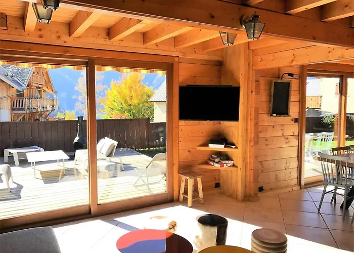 Gaspard - Coup De Coeur, 16 Pers, 180m², Centre Station Mae-5361 Chalet